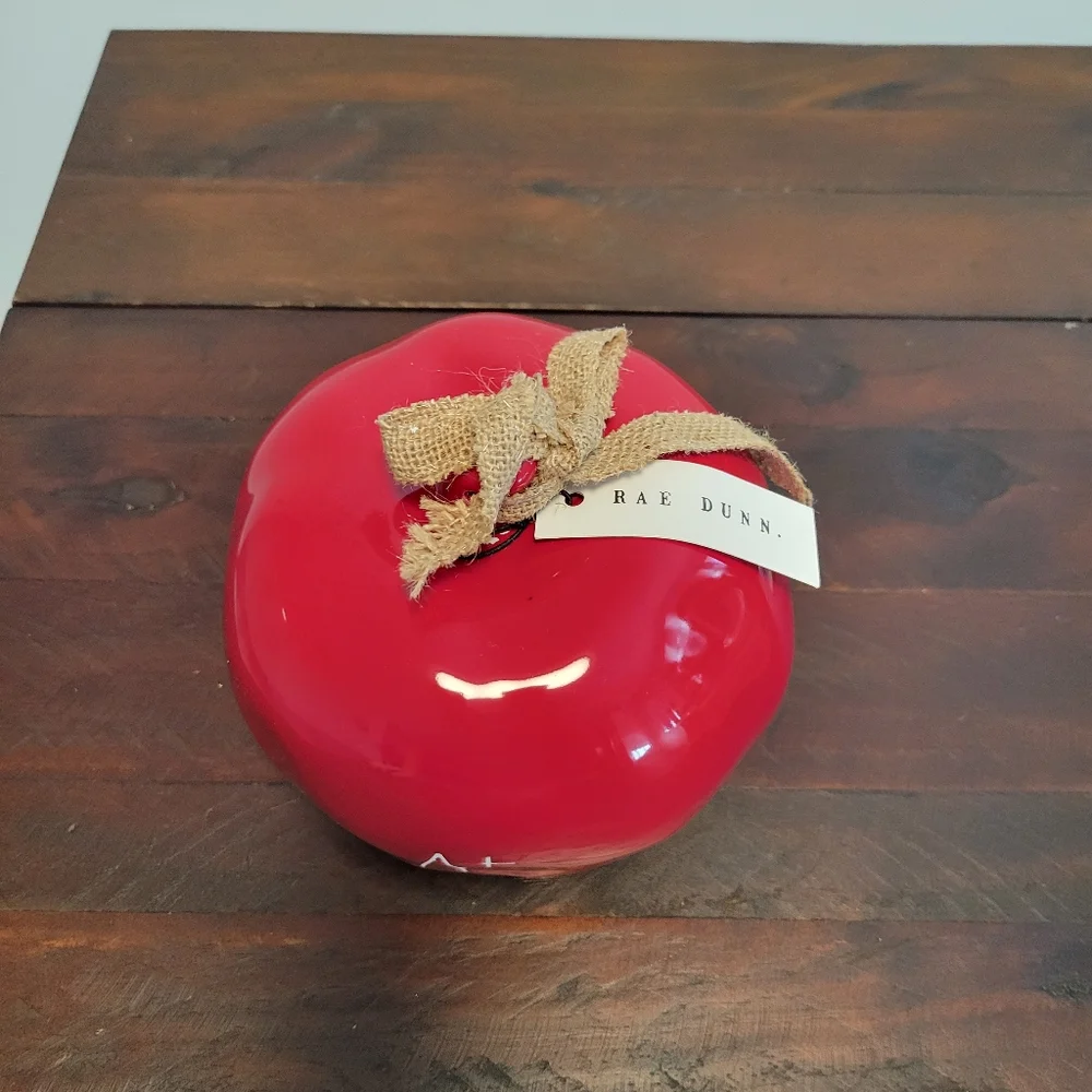 Rae Dunn A+ Apple Bird House